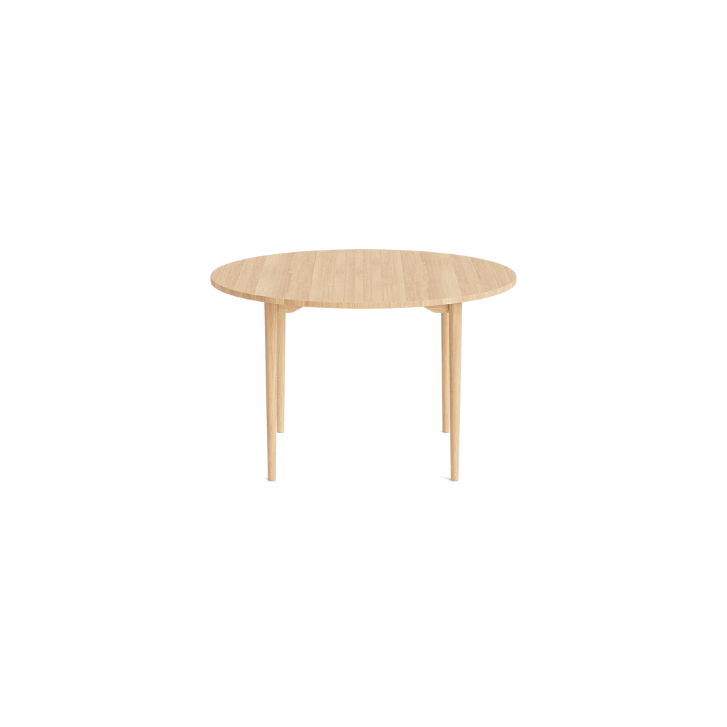 MAKE nordic HOLMEN Round Dining Table โต๊ะอาหารทรงกลมไม้โอ๊คดีไซน์สแกนดิเนเวียนสำหรับพื้นที่รับประทานอาหาร