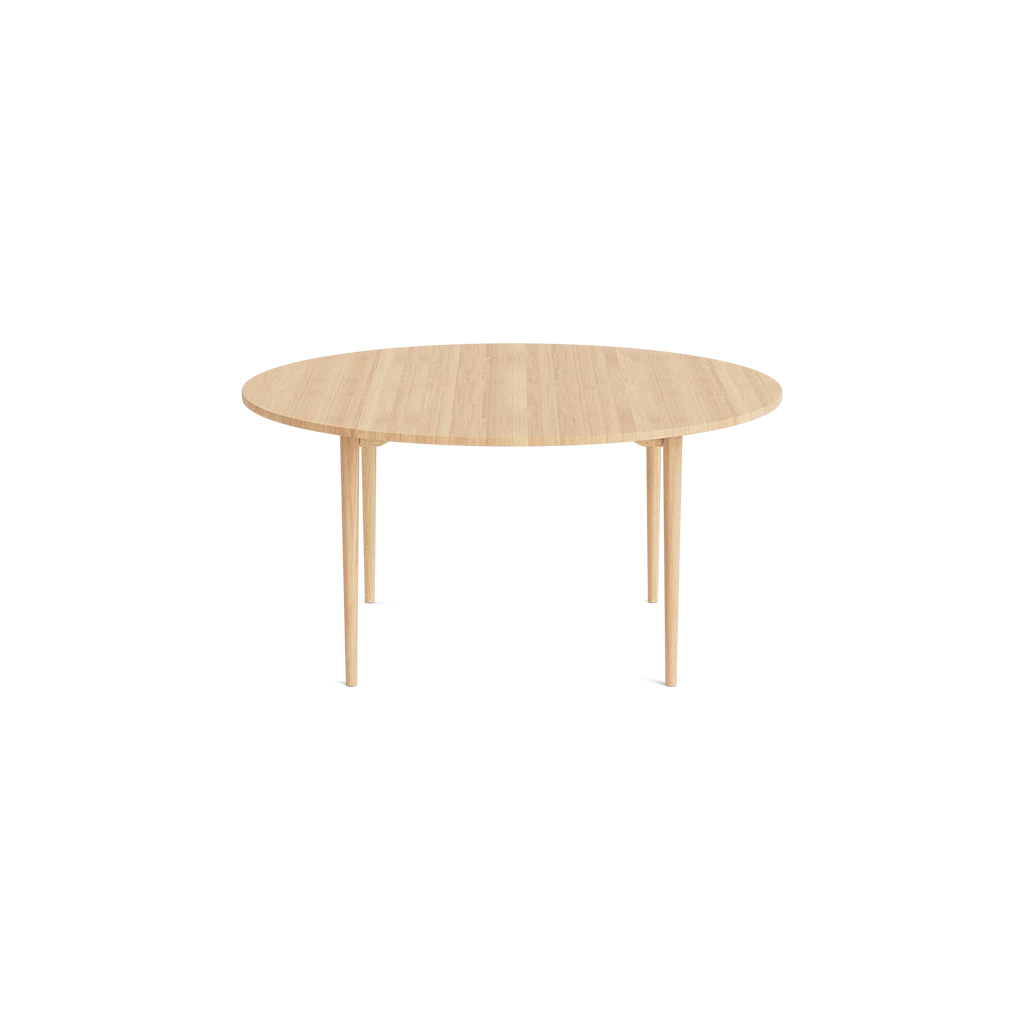 MAKE nordic HOLMEN Round Dining Table โต๊ะอาหารทรงกลมไม้โอ๊คดีไซน์สแกนดิเนเวียนสำหรับพื้นที่รับประทานอาหาร