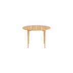 MAKE nordic HOLMEN Round Dining Table โต๊ะอาหารทรงกลมไม้โอ๊คดีไซน์สแกนดิเนเวียนสำหรับพื้นที่รับประทานอาหาร
