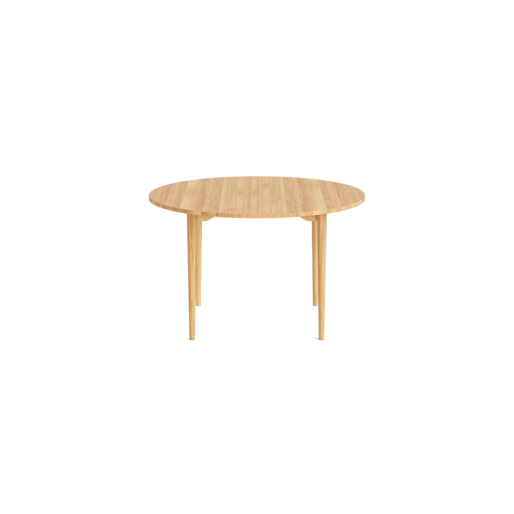 MAKE nordic HOLMEN Round Dining Table โต๊ะอาหารทรงกลมไม้โอ๊คดีไซน์สแกนดิเนเวียนสำหรับพื้นที่รับประทานอาหาร