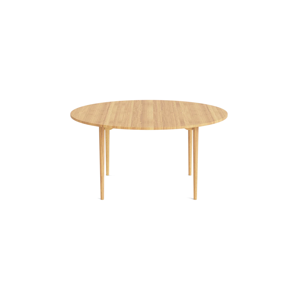MAKE nordic HOLMEN Round Dining Table โต๊ะอาหารทรงกลมไม้โอ๊คดีไซน์สแกนดิเนเวียนสำหรับพื้นที่รับประทานอาหาร