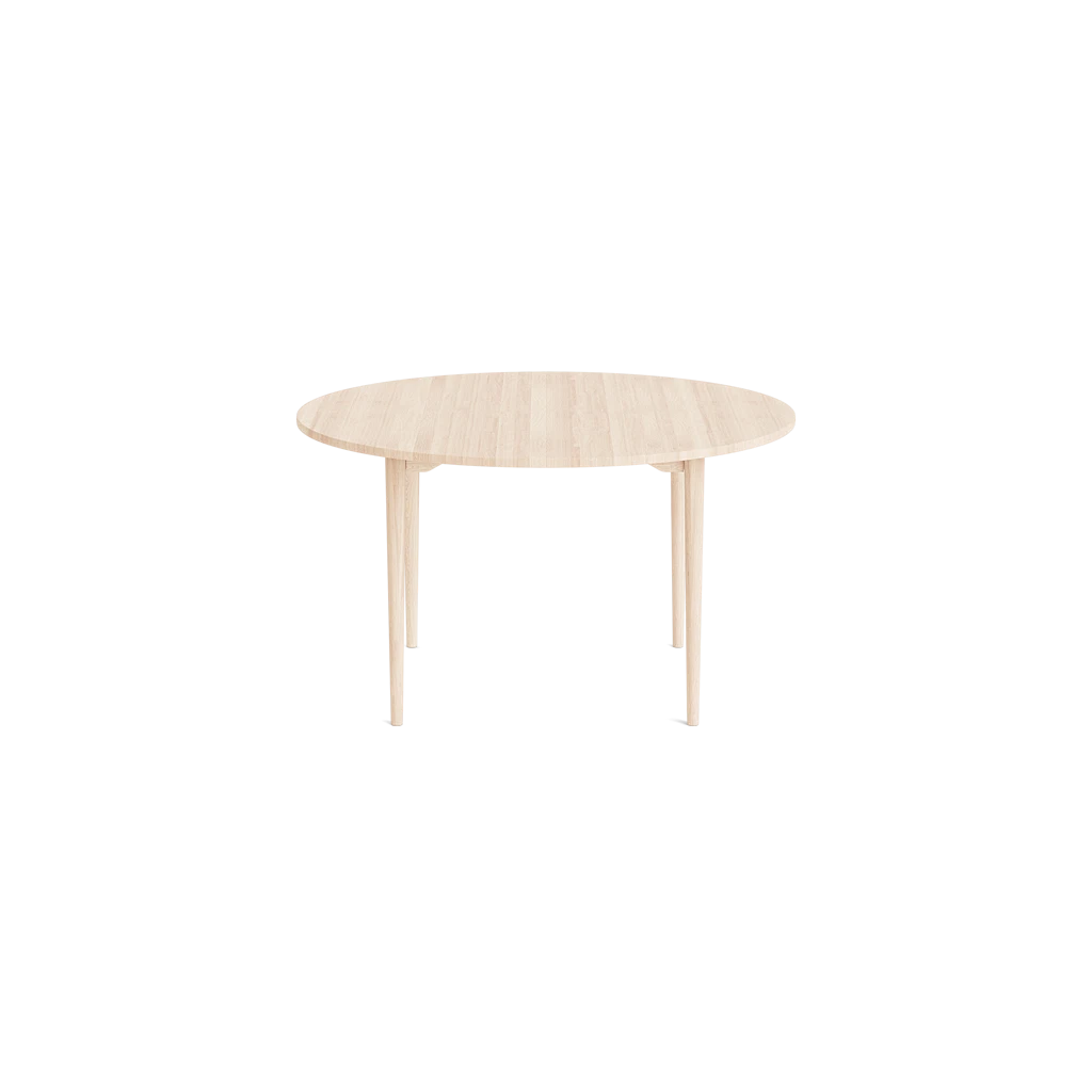 MAKE nordic HOLMEN Round Dining Table โต๊ะอาหารทรงกลมไม้โอ๊คดีไซน์สแกนดิเนเวียนสำหรับพื้นที่รับประทานอาหาร