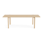 MAKE nordic THY Rectangular Dining Table โต๊ะรับประทานอาหารหน้าโต๊ะลิโนเลียมโครงไม้โอ๊คดีไซน์สแกนดิเนเวียน ออกแบบโดย Esben Pilgaard Jørgensen