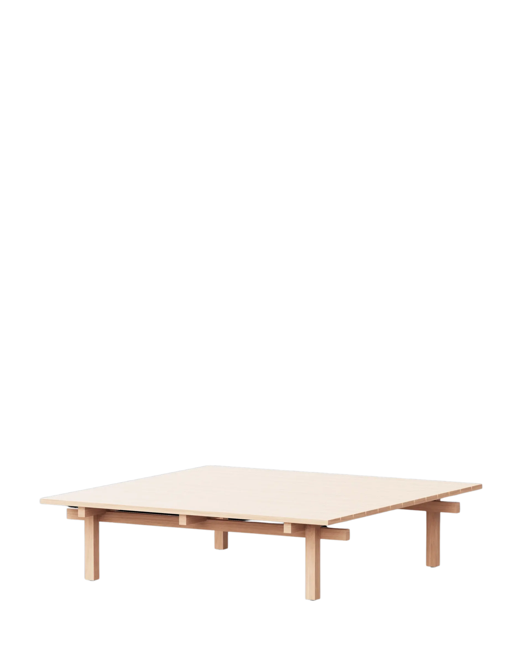 Ishinomaki Laboratory Center Table โต๊ะกลางไม้ทรงสี่เหลี่ยมขนาดใหญ่ ออกแบบโดย Keiji Ashizawa