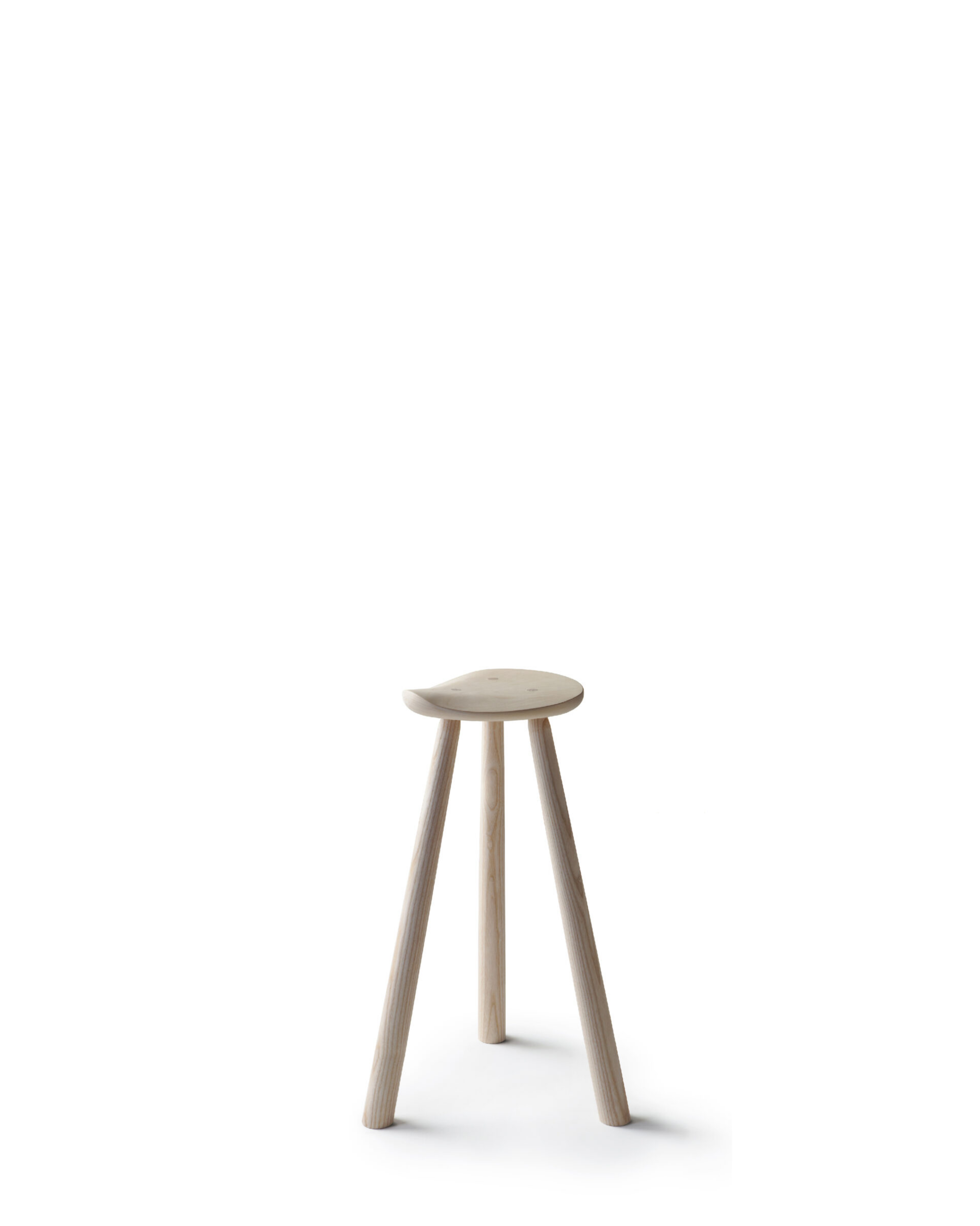 Nikari Classic RMJ Stool สตูล birch หรือ ash มีให้เลือกสองระดับความสูง ออกแบบโดย Rudi Merz