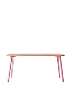 Very Good & Proper Canteen Table โต๊ะขา aluminium หน้า linoleum หรือไม้ veneer ออกแบบโดย Ed Carpenter และ André Klauser