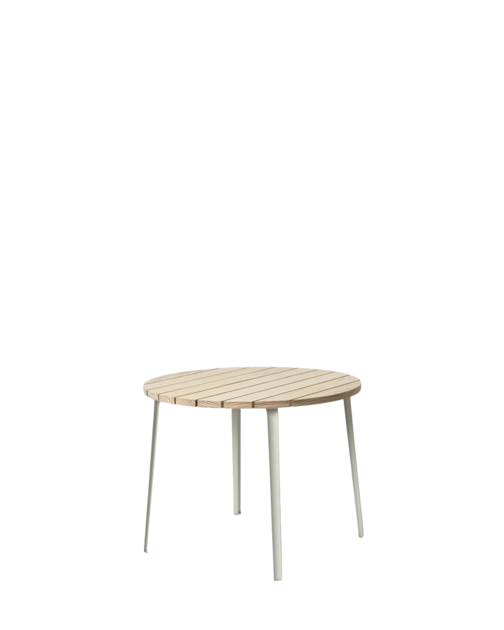 Very Good & Proper Canteen Outdoor Table โต๊ะไม้ Accoya สำหรับภายนอก โครงขา aluminium ออกแบบโดย Ed Carpenter และ André Klauser