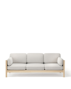 Karimoku New Standard Castor Lobby Sofa Plus 3-Seater โซฟาไม้โอ๊คญี่ปุ่นดีไซน์มินิมอลโดย BIG-GAME