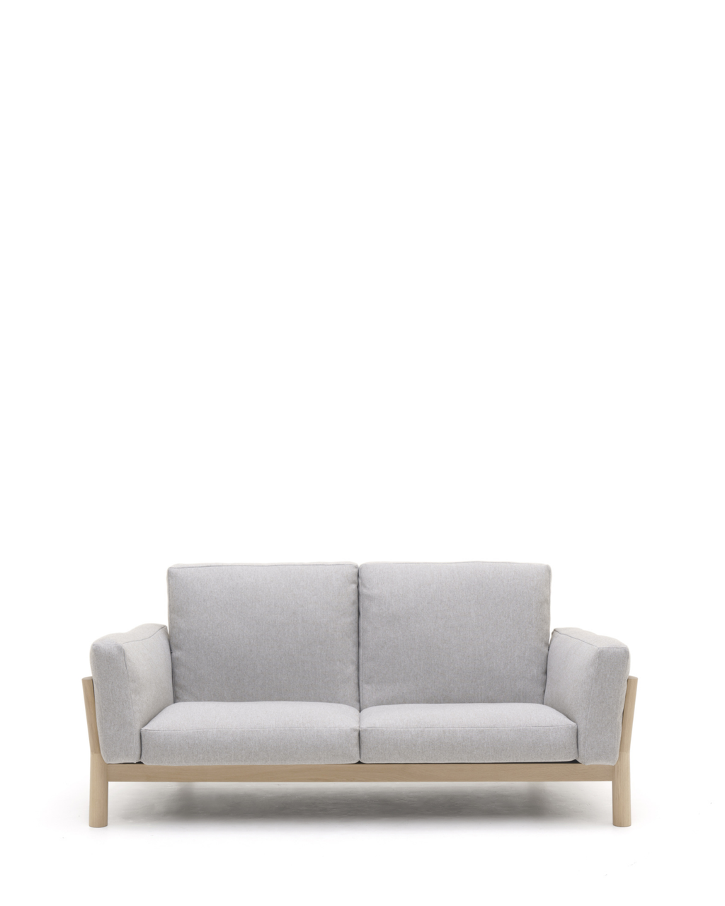 Karimoku New Standard Castor Sofa 2-Seater โซฟา 2 ที่นั่งโครงไม้โอ๊คญี่ปุ่น ดีไซน์มินิมอลโดย BIG-GAME