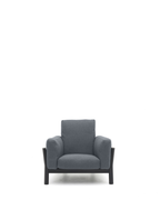 Karimoku New Standard Castor Sofa 1-Seater โซฟาเดี่ยวโครงไม้โอ๊คญี่ปุ่น ดีไซน์มินิมอลโดย BIG-GAME