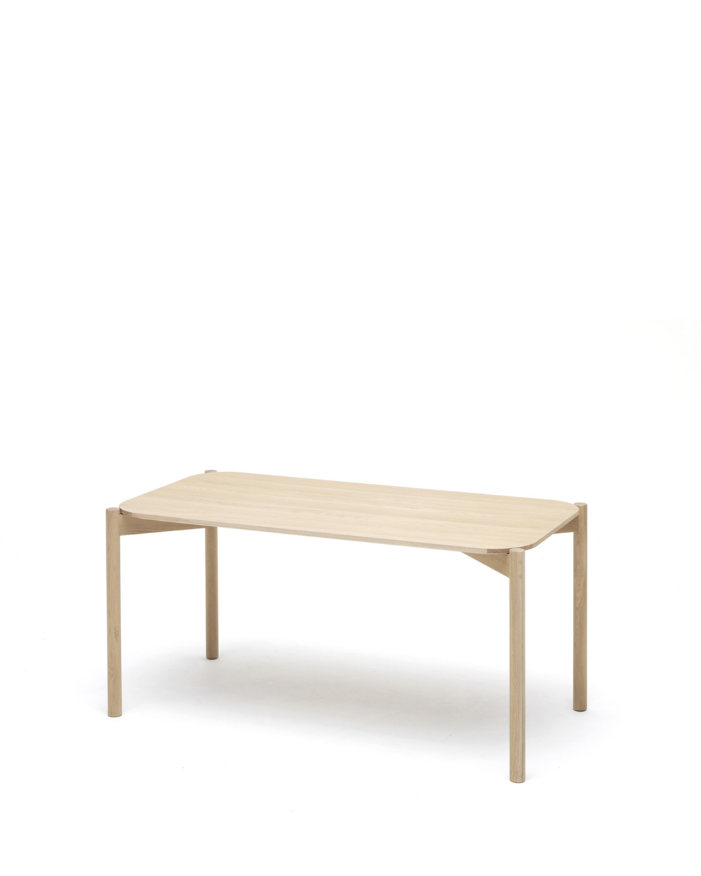 Karimoku New Standard Castor Table 150 โต๊ะไม้โอ๊คทรงสี่เหลี่ยมดีไซน์เรียบ