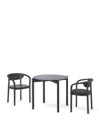 Karimoku New Standard Castor Table Round 85 โต๊ะไม้โอ๊คญี่ปุ่นทรงกลม ดีไซน์มินิมอลโดย BIG-GAME