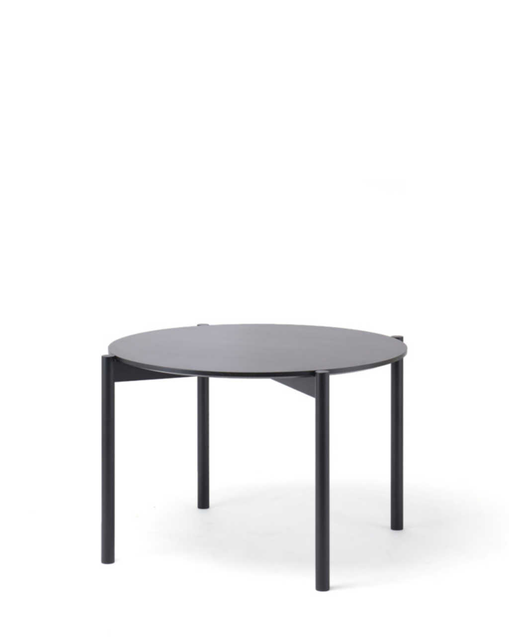 Karimoku New Standard Castor Table Round 110 โต๊ะไม้โอ๊คญี่ปุ่นทรงกลม ดีไซน์มินิมอลโดย BIG-GAME