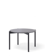Karimoku New Standard Castor Table Round 110 โต๊ะไม้โอ๊คญี่ปุ่นทรงกลม ดีไซน์มินิมอลโดย BIG-GAME