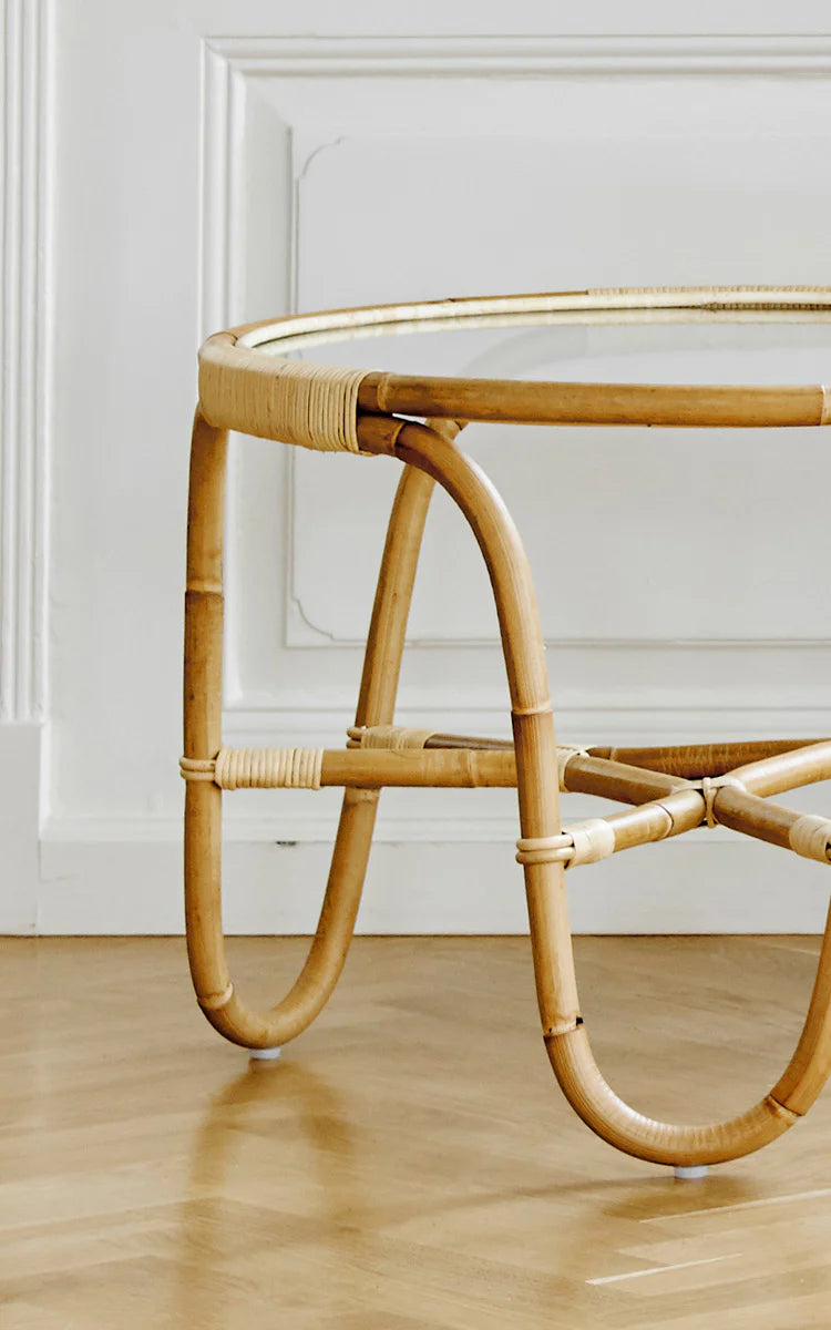 Sika Design Charlottenborg Coffee Table โต๊ะกลางหวาย