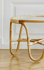 Sika Design Charlottenborg Coffee Table โต๊ะกลางหวาย