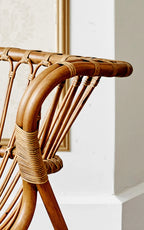 Sika Design Fox Lounge Chair เก้าอี้พักผ่อนหวาย พร้อมเบาะ