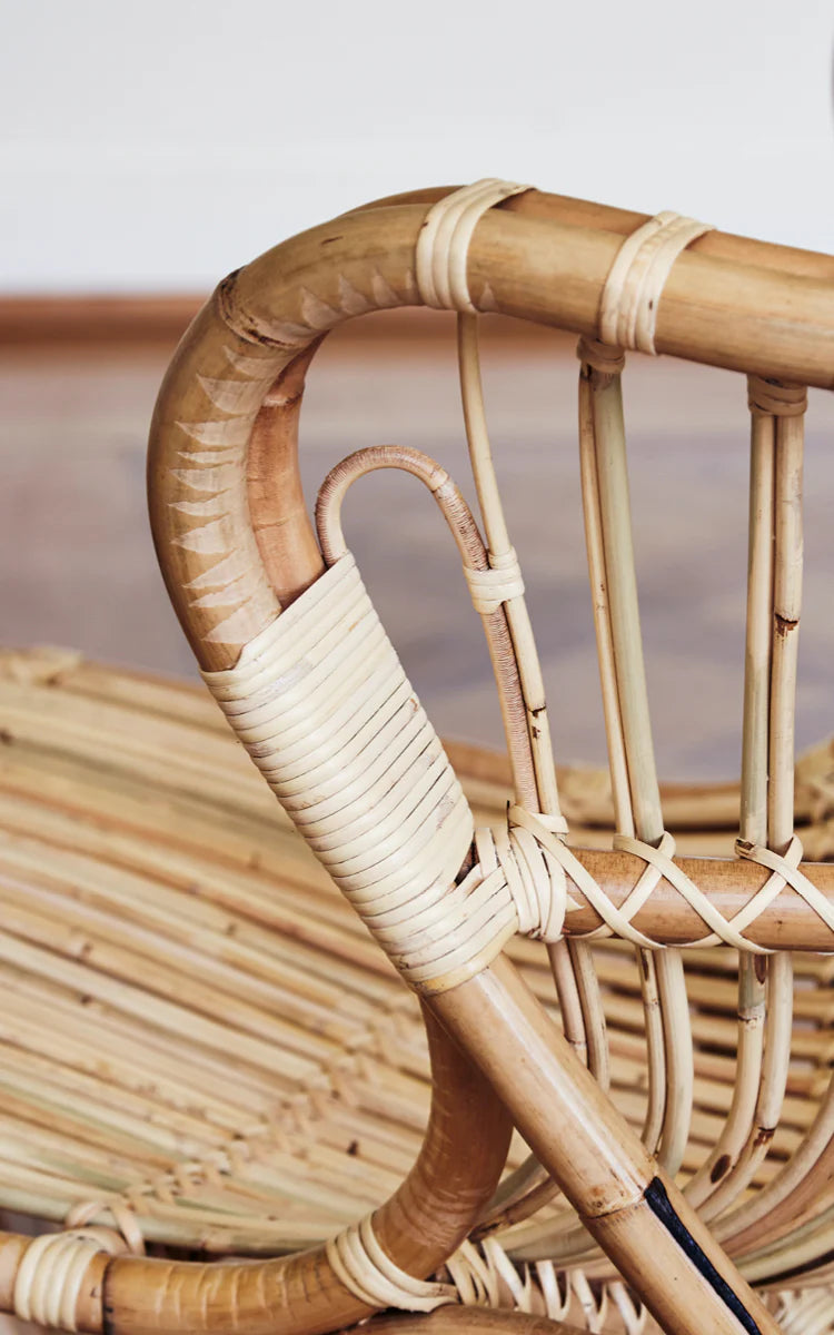 Sika Design Fox Lounge Chair เก้าอี้พักผ่อนหวาย พร้อมเบาะ