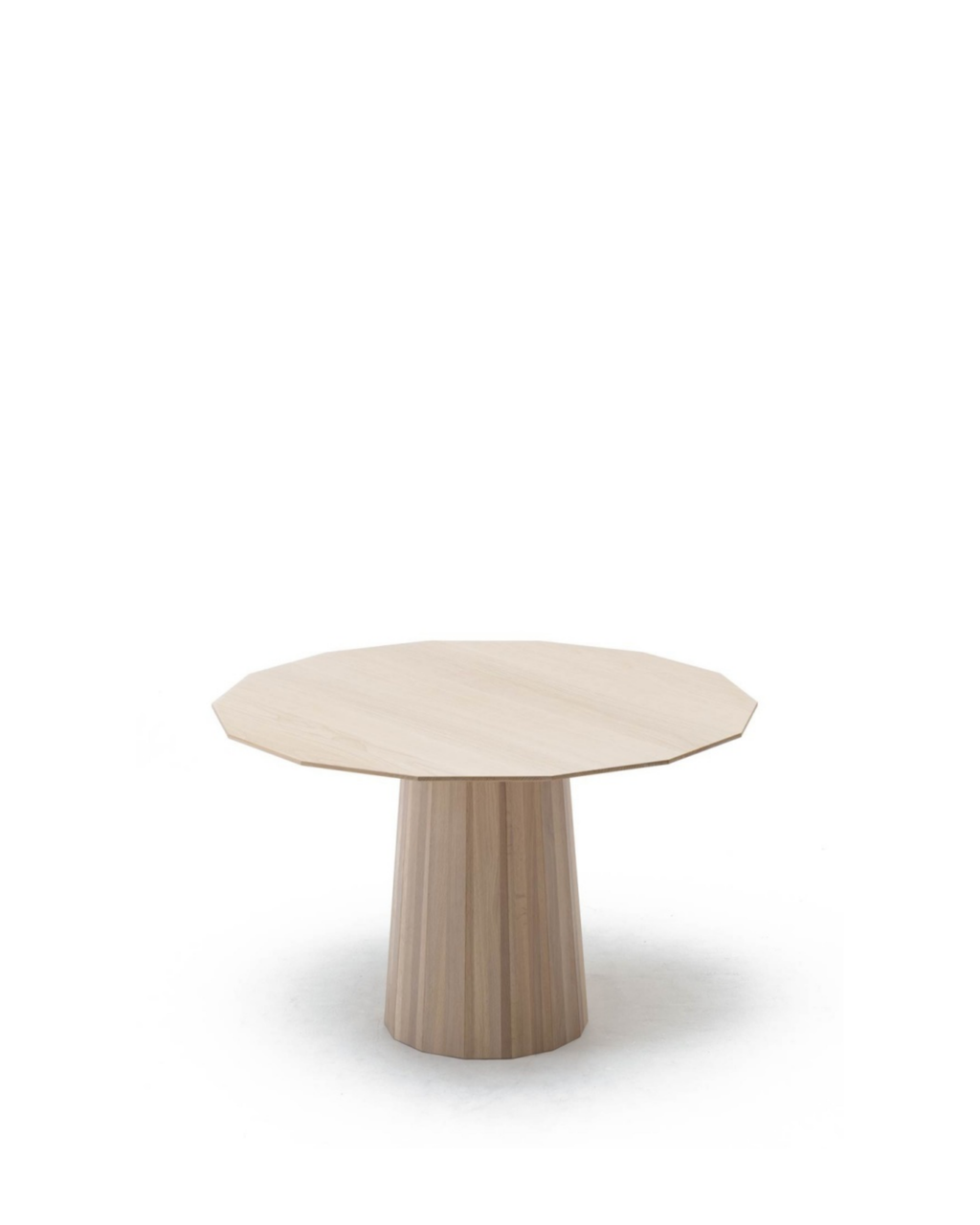 Karimoku New Standard Colour Wood Dining 120 โต๊ะอาหารไม้เกาลัดทรง 14 เหลี่ยม ออกแบบโดย Scholten & Baijings