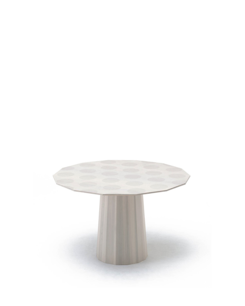 Karimoku New Standard Colour Wood Dining 120 โต๊ะอาหารไม้เกาลัดทรง 14 เหลี่ยม ออกแบบโดย Scholten & Baijings