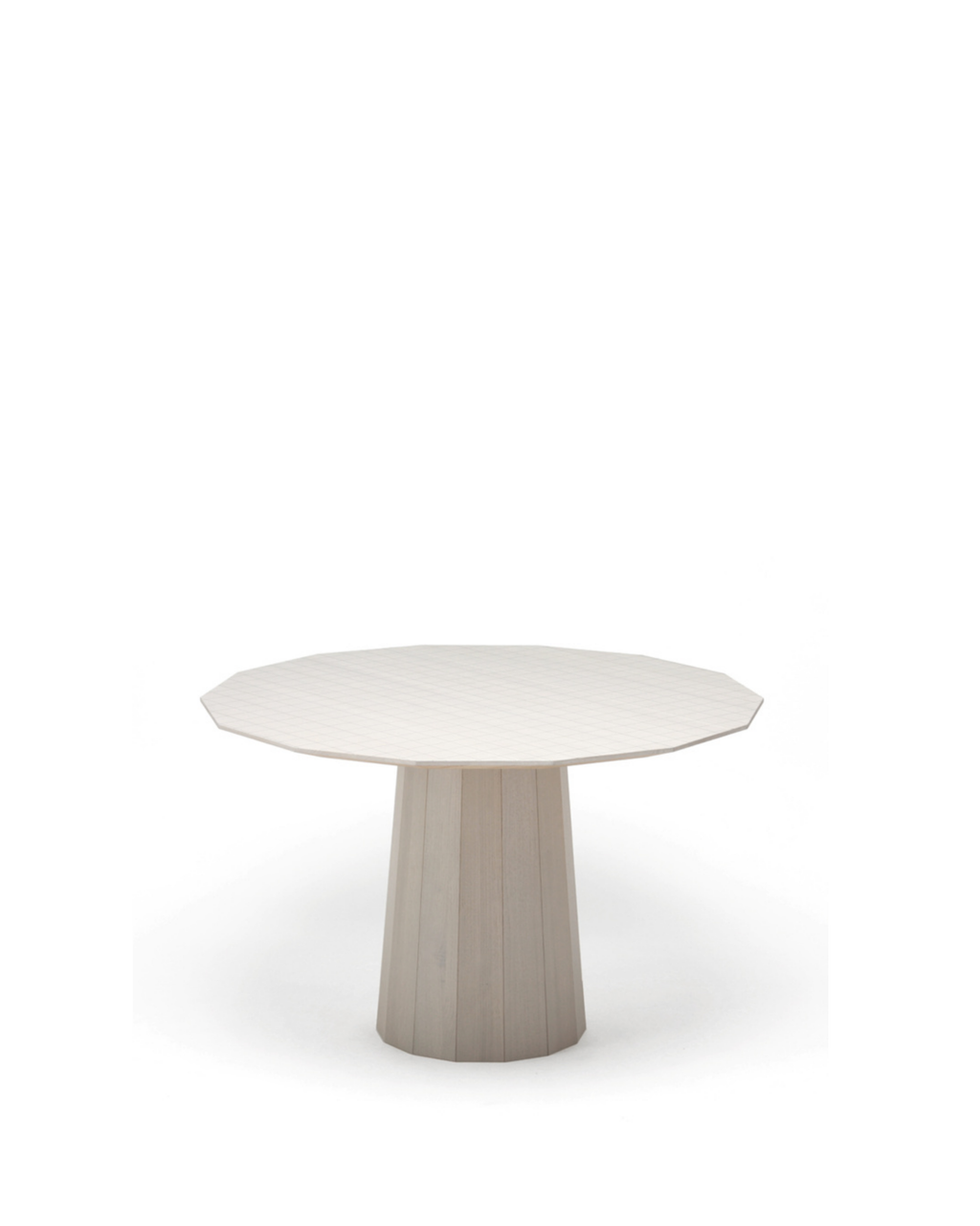 Karimoku New Standard Colour Wood Dining 120 โต๊ะอาหารไม้เกาลัดทรง 14 เหลี่ยม ออกแบบโดย Scholten & Baijings