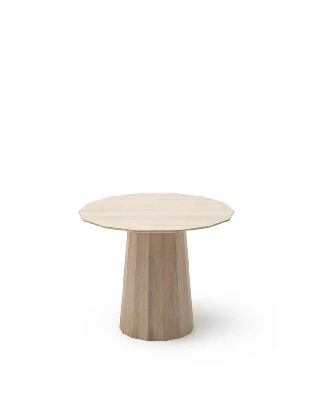 Karimoku New Standard Colour Wood Dining 95 โต๊ะอาหารไม้เกาลัดทรง 14 เหลี่ยม ออกแบบโดย Scholten & Baijings