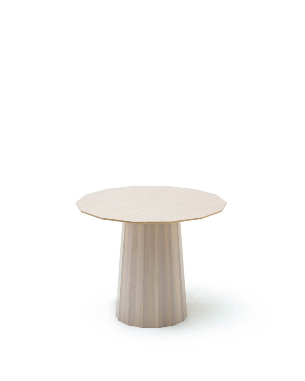 Karimoku New Standard Colour Wood Dining 95 โต๊ะอาหารไม้เกาลัดทรง 14 เหลี่ยม ออกแบบโดย Scholten & Baijings
