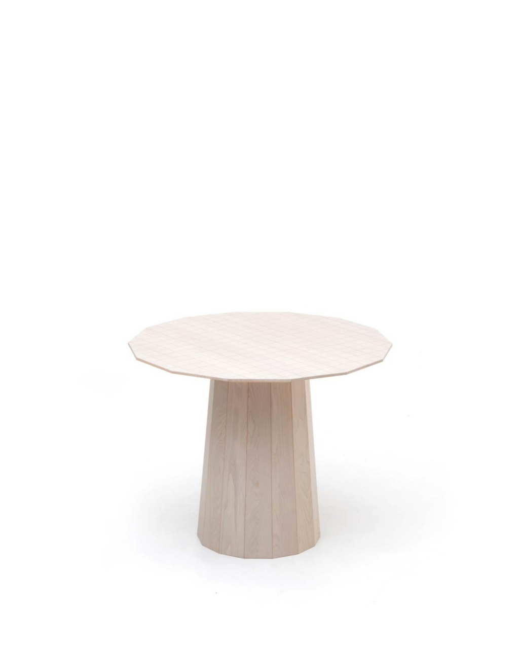 Karimoku New Standard Colour Wood Dining 95 โต๊ะอาหารไม้เกาลัดทรง 14 เหลี่ยม ออกแบบโดย Scholten & Baijings