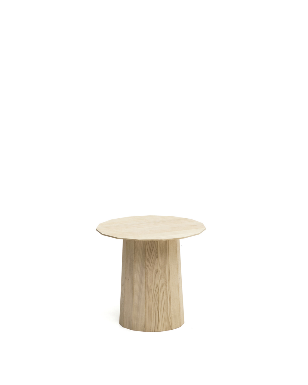 Karimoku New Standard Colour Wood Plain Small โต๊ะไม้เกาลัดทรงกระบอก ดีไซน์โดย Scholten & Baijings