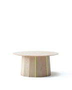 Karimoku New Standard Colour Wood Plain Grid โต๊ะไม้เกาลัดลายกริดสีอ่อน ออกแบบโดย Scholten & Baijings