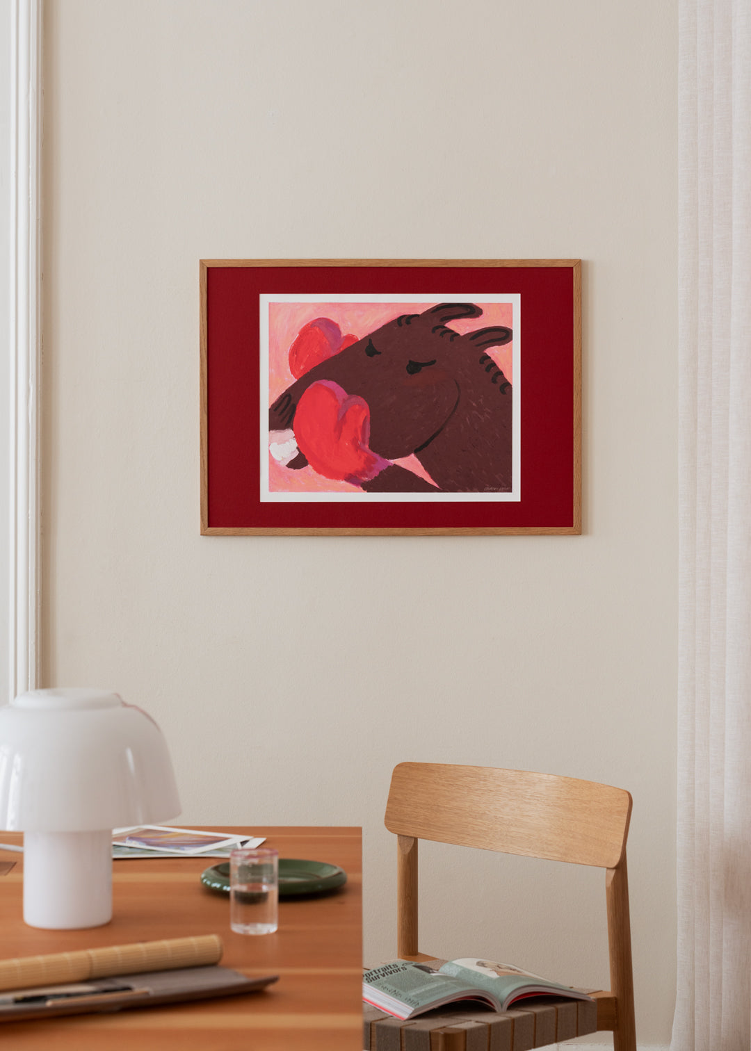 โปสเตอร์ Horses Box Too by Courtney Knight จาก The Poster Club ลิขสิทธิ์แท้นำเข้าโดย Old Pine Trees