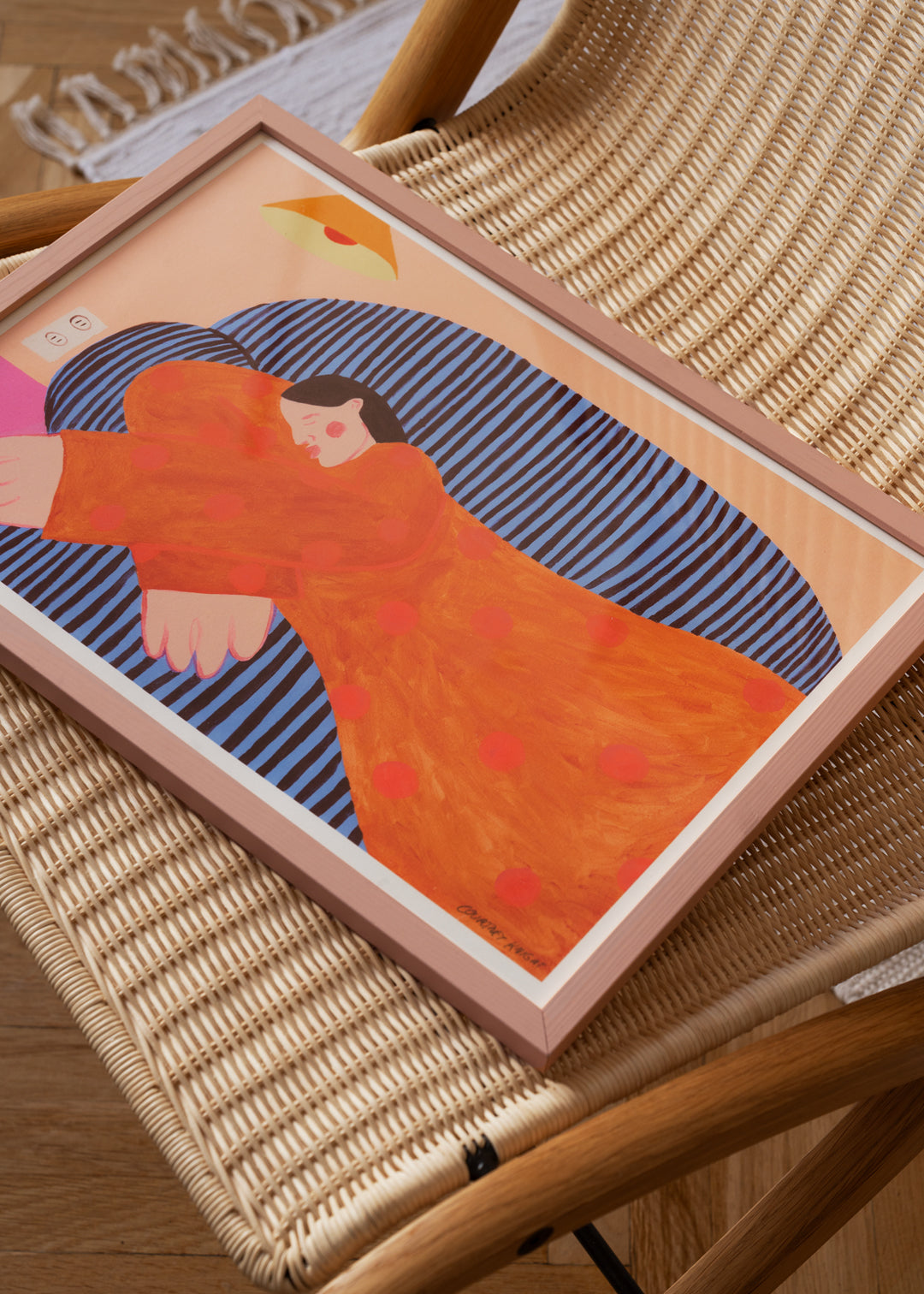 โปสเตอร์ Sleeper by Courtney Knight จาก The Poster Club ลิขสิทธิ์แท้นำเข้าโดย Old Pine Trees