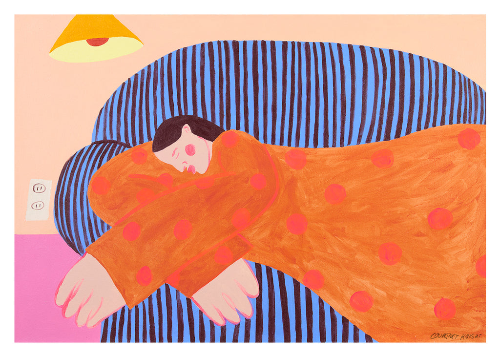 โปสเตอร์ Sleeper by Courtney Knight จาก The Poster Club ลิขสิทธิ์แท้นำเข้าโดย Old Pine Trees
