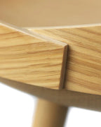 FDB Møbler D106 Bakketop โต๊ะถาดไม้โอ๊กดีไซน์มินิมอล มีสองสี Oak Nature และ Oak Black ออกแบบโดย Philip Bro