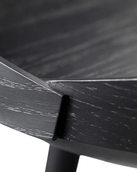 FDB Møbler D106 Bakketop โต๊ะถาดไม้โอ๊กดีไซน์มินิมอล มีสองสี Oak Nature และ Oak Black ออกแบบโดย Philip Bro