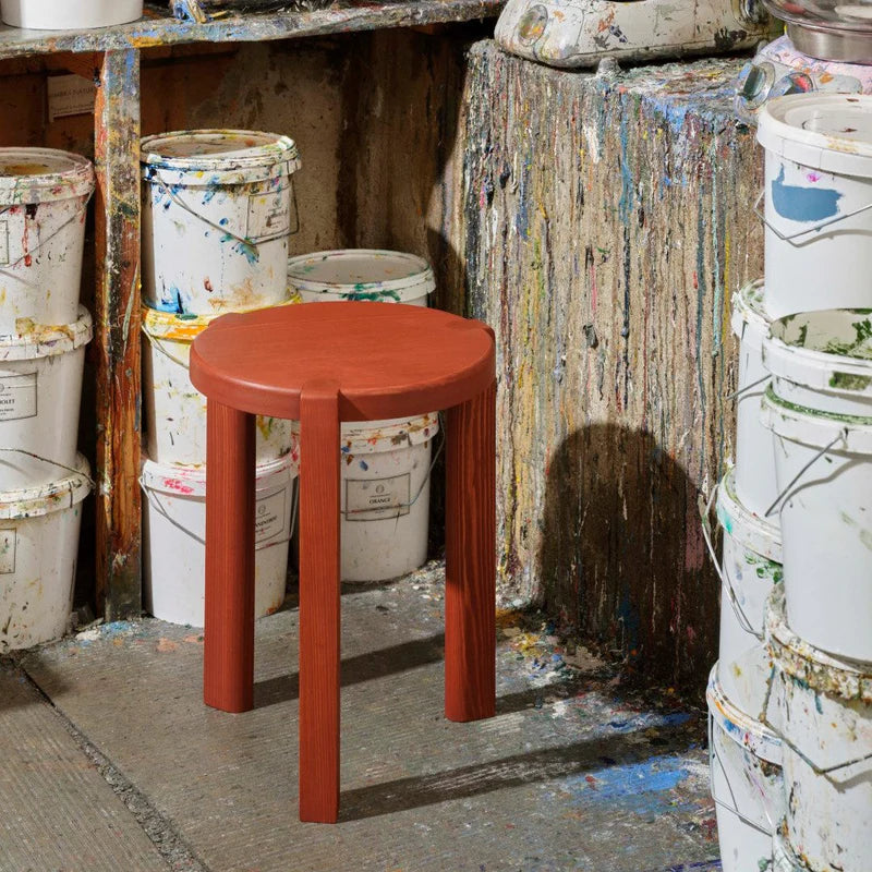 FDB Møbler D108 Njalsgade Side Table โต๊ะข้างไม้ pine สออกแบบโดย Katrine Sander