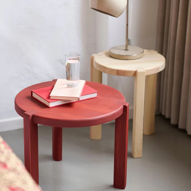 FDB Møbler D108 Njalsgade Side Table โต๊ะข้างไม้ pine สออกแบบโดย Katrine Sander