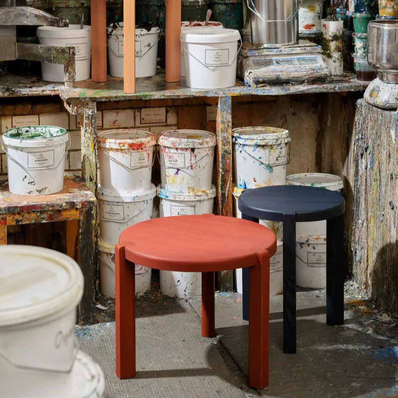 FDB Møbler D108 Njalsgade Side Table โต๊ะข้างไม้ pine สออกแบบโดย Katrine Sander