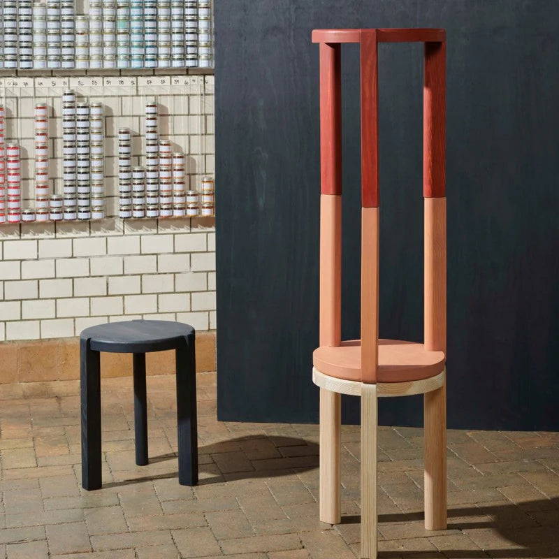 FDB Møbler D108 Njalsgade Side Table โต๊ะข้างไม้ pine สออกแบบโดย Katrine Sander