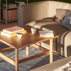 FDB Møbler D33 Coffee Table โต๊ะกลางไม้ oak มีทั้งขนาด 80x80 และ 60x120 ซม. ออกแบบโดย Jørgen Bækmark