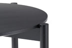 Karimoku New Standard Castor Table Round 85 โต๊ะไม้โอ๊คญี่ปุ่นทรงกลม ดีไซน์มินิมอลโดย BIG-GAME