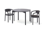 Karimoku New Standard Castor Table Round 110 โต๊ะไม้โอ๊คญี่ปุ่นทรงกลม ดีไซน์มินิมอลโดย BIG-GAME