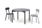 Karimoku New Standard Castor Table Round 110 โต๊ะไม้โอ๊คญี่ปุ่นทรงกลม ดีไซน์มินิมอลโดย BIG-GAME