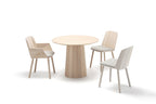 Karimoku New Standard Colour Wood Dining 95 โต๊ะอาหารไม้เกาลัดทรง 14 เหลี่ยม ออกแบบโดย Scholten & Baijings