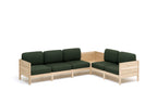 Karimoku New Standard Castor Lobby Sofa System ระบบโซฟาโมดูลาร์สำหรับพื้นที่สาธารณะ โครงไม้โอ๊คญี่ปุ่น ออกแบบโดย BIG-GAME