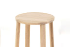 Karimoku New Standard Archive Barstool High สตูลบาร์ไม้โอ๊คดีไซน์มินิมอล ออกแบบโดย Christian Haas