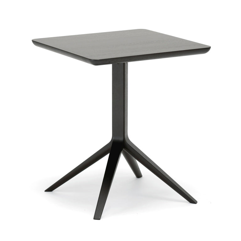 Karimoku New Standard Scout Bistro Table Square โต๊ะไม้โอ๊คขากลางหน้าโต๊ะสี่เหลี่ยมดีไซน์มินิมอล ออกแบบโดย Christian Haas
