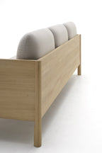 Karimoku New Standard Castor Lobby Sofa 3-Seater โซฟาไม้โอ๊คญี่ปุ่นดีไซน์มินิมอลโดย BIG-GAME