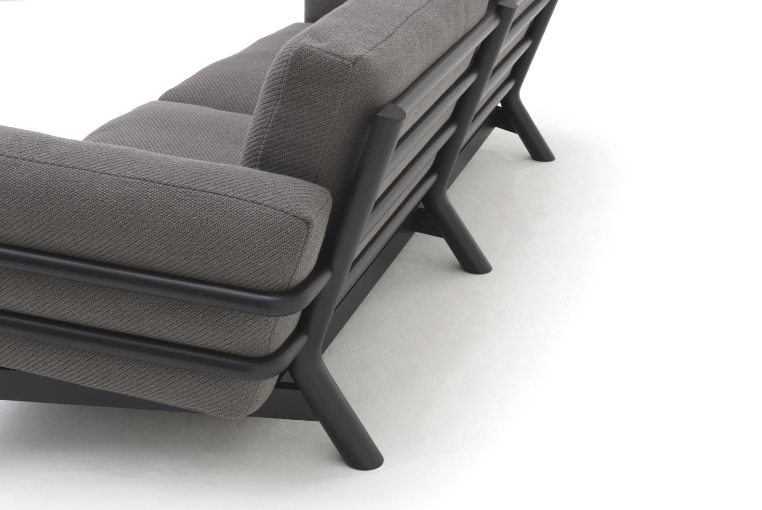Karimoku New Standard Castor Sofa 3-Seater โซฟา 3 ที่นั่งโครงไม้โอ๊คญี่ปุ่น ดีไซน์มินิมอลโดย BIG-GAME