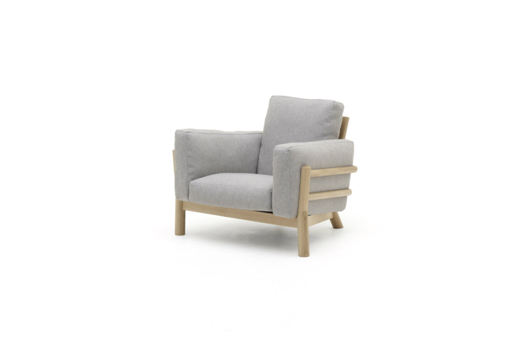 Karimoku New Standard Castor Sofa 1-Seater โซฟาเดี่ยวโครงไม้โอ๊คญี่ปุ่น ดีไซน์มินิมอลโดย BIG-GAME